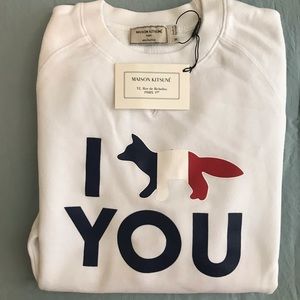 MAISON KITSUNE EXCLUSIVE SWEATSHIRT